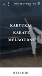 Mobile Screenshot of karyukaikarate.com